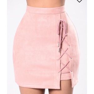 Glass City Skirt Mauve
